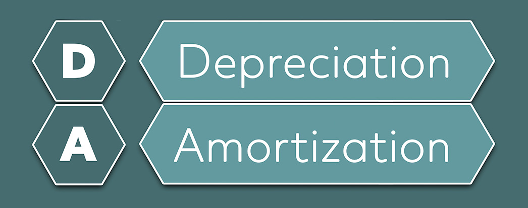 imagem escrito depreciação e abaixo escrito amortização